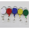 Retractable Diamondencrusted Keychain