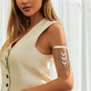 Retro Arrow Tassel Alloy Bracelet With Electroplating For Women