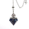 Retro Artificial Crystal Geometric Shape Life Tree Pendant Pendulum Purely Handmade