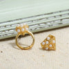 Retro Baroque Pearl Earrings For Women Simple Elegant Natural Style Trendy Ear Jewelry