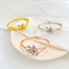 Retro Butterfly Bracelet For Women In Alloy With Full Diamond Design