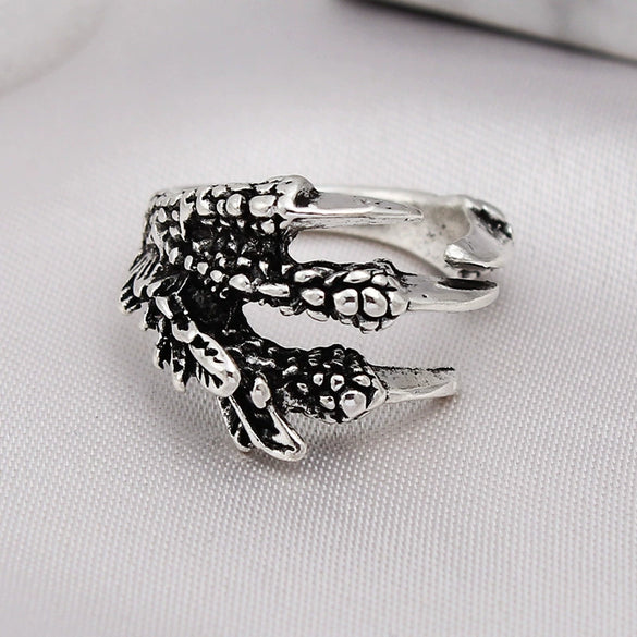 Retro Cartoon Animal Ring For Men And Unisex Wear Electroplated Alloy Character Jewelry Accessory