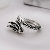 Retro Cartoon Animal Ring For Men And Unisex Wear Electroplated Alloy Character Jewelry Accessory