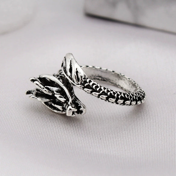 Retro Cartoon Animal Ring For Men And Unisex Wear Electroplated Alloy Character Jewelry Accessory