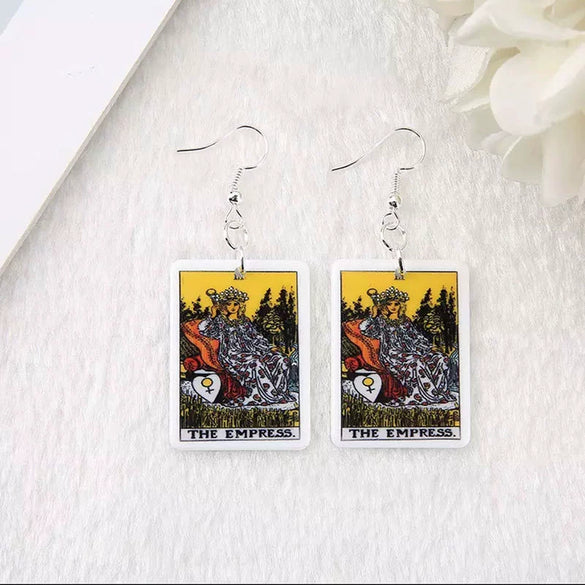 Retro Cartoon Character Resin Statement Earrings Exaggerated Unisex Plastic Ear Jewelry With A Bold Personality Style