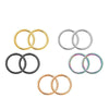 Retro Circle Titanium Steel Nose Ring 1 Piece