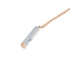 Retro Classic Style Geometric Customization Laser Engraving Titanium Steel Plating Unisex Pendant Necklace Men Pendant Necklaces