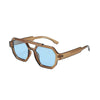 Retro Classic Style Geometric Pc Polygon Full Frame Glasses