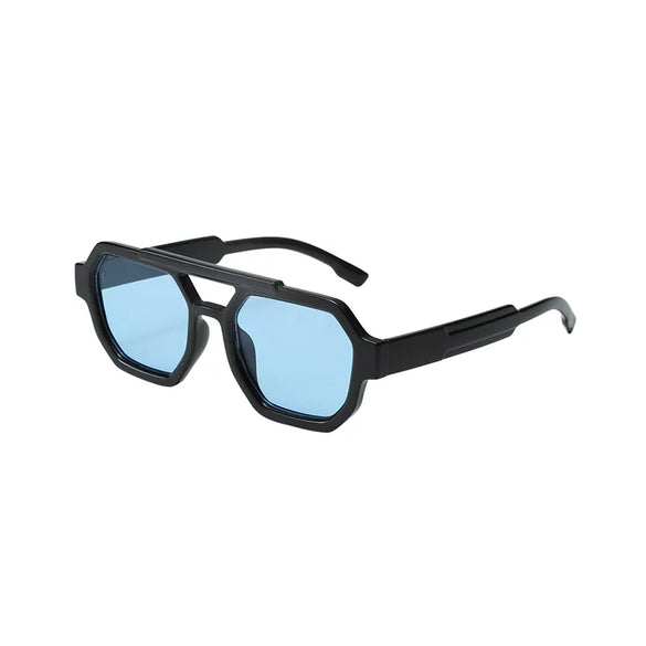 Retro Classic Style Geometric Pc Polygon Full Frame Glasses