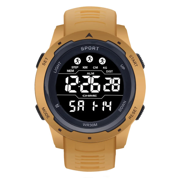 Retro Classic Style Solid Color Electronic Men'S Watches