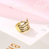 Retro Clip Earrings Skull Hand Copper Ear Cuff Nhdp145332