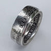 Retro Coin Morgan Ring Metal Geometric Electroplating Unisex Jewelry