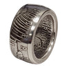 Retro Coin Morgan Ring Metal Geometric Electroplating Unisex Jewelry