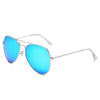 Retro Color Block Tac Toad Glasses Full Frame Women'S Sunglasses