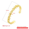 Retro Copper Goldplated Starshaped Fivepointed Star Animal Style Bracelet