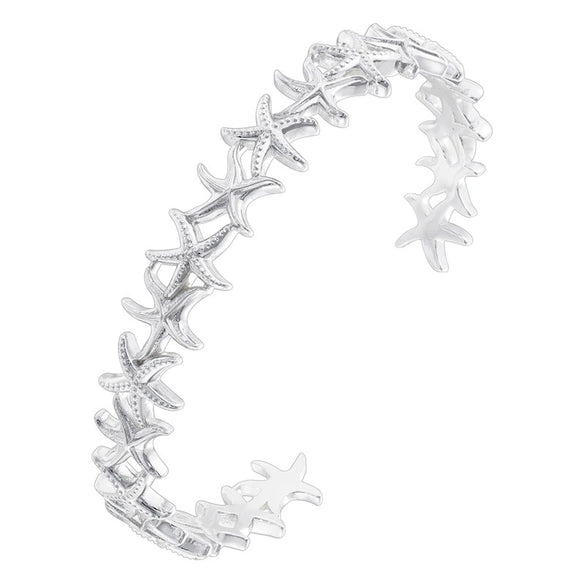 Retro Copper Goldplated Starshaped Fivepointed Star Animal Style Bracelet
