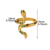 Retro Court Style Imitation Pearl Stainless Steel Love Ring Jewelry With Electroplating
