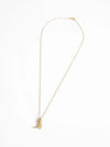 Stainless Steel Copper Retro Cowboy Style Boots Plating Pendant Necklace