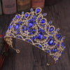 Retro Crown Alloy Inlay Rhinestones Crown 1 Piece