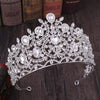 Retro Crown Alloy Inlay Rhinestones Crown 1 Piece