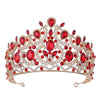Retro Crown Alloy Inlay Rhinestones Crown 1 Piece