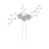 Retro Crystal Flower Handwoven Hairpin Bridal Headdress For Hanfu And Dress Accessories