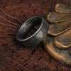 Retro Distressed Animal Wolf Head Titanium Steel Ring
