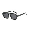Retro Double Beam Polygon Sunglasses For Men And Women Simple And Comfortable Sun Protection Glasses