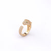 Retro Electroplated Copper Leopard Head Open Bracelet With Full Inlaid Zircon Animal Style Bangle For Women