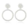 Retro Fashion Handmade Beaded Acrylic And Wood Earrings With Elegant Temperament Design For Women Wholesale