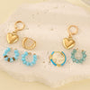 Retro Fashion Niche Ear Stud Ear Buckle Ear Clip For Women Alloy Material Drop Shape Electroplating Treatment