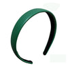 Retro Fashion Pu Leather Headband Chic French Elegant Solid Color Hair Band For Women