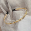 Retro Flower Alloy Handmade Artificial Pearls Hair Band