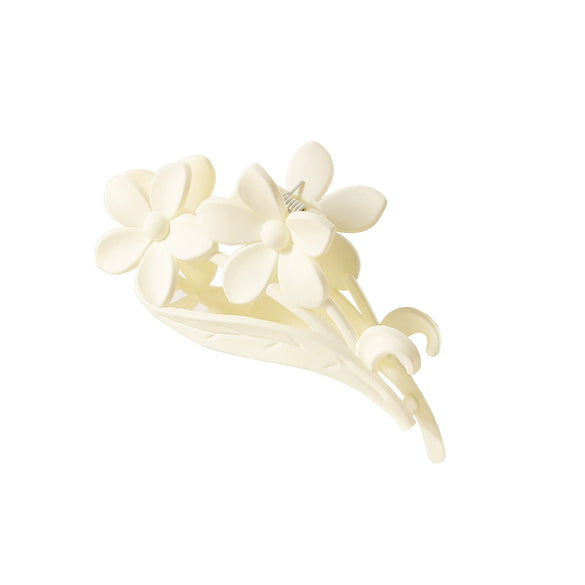 Retro Flower Hair Shark Clip Women's Hair Accessories Paint Design