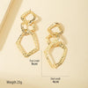Ins Style Luxurious Lady Geometric Alloy Women'S Earrings