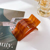 Retro Geometric Acetate Sheet Hair Disk Grip Clip For The Back Of The Head