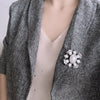 Retro Geometric Alloy Plating Inlay Artificial Pearls Unisex Brooches