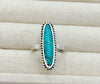 Retro Geometric Alloy Ring Set With Turquoise Inlays Carved Patterns And Polished Electroplated Finish For Unisex Fashion Accessories