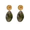Retro Geometric Handmade Resin And Plastic Women's Ear Stud Pendant Earrings Jewelry