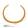 Retro Geometric Hollow Striped 316L Stainless Steel Bracelet Polished And Electroplated