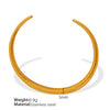 Retro Geometric Hollow Striped 316L Stainless Steel Bracelet Polished And Electroplated