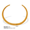 Retro Geometric Hollow Striped 316L Stainless Steel Bracelet Polished And Electroplated
