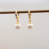 Retro Geometric Imitation Pearl Handmade Women's Earrings