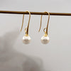 Retro Geometric Imitation Pearl Handmade Women's Earrings