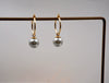 Retro Geometric Imitation Pearl Handmade Women's Earrings
