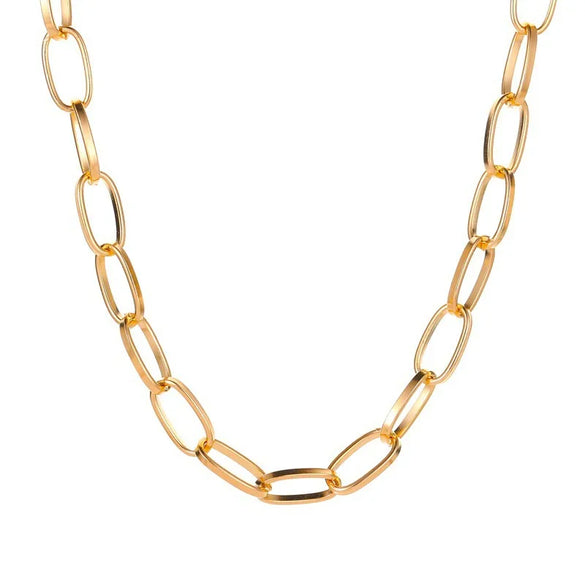 Retro Geometric Lock Imitation Pearl Alloy Inlay Rhinestones Women'S Layered Necklaces 1 Piece