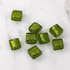 Retro Glass And Glaze Square Straight Hole Beads For Diy Earrings Necklaces And Bracelets