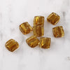 Retro Glass And Glaze Square Straight Hole Beads For Diy Earrings Necklaces And Bracelets