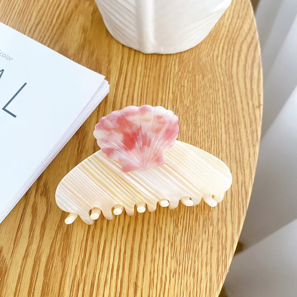 Retro Gradient Color Acetic Acid Sheets Handmade Hair Claws 1 Piece