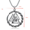 Retro Hammer Stainless Steel Pendant Necklace
